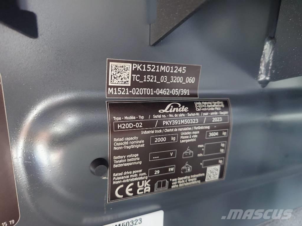 Linde H 20 D Dieselové vozíky