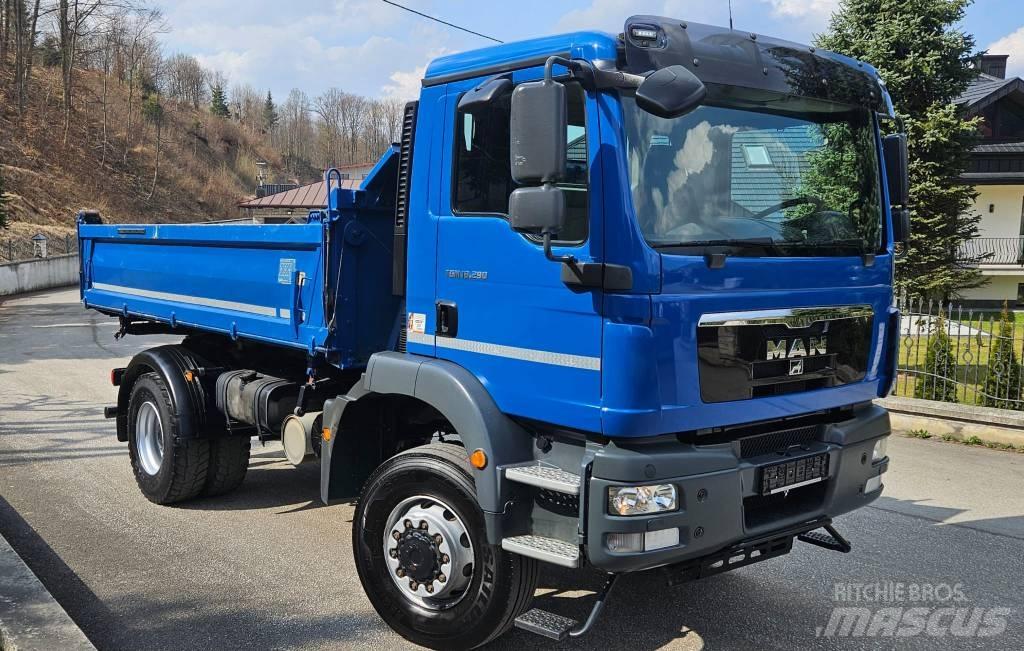 MAN TGM 18.290 4X4 Sklápěče