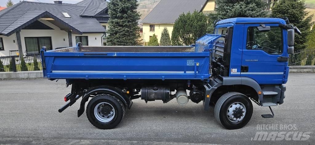 MAN TGM 18.290 4X4 Sklápěče