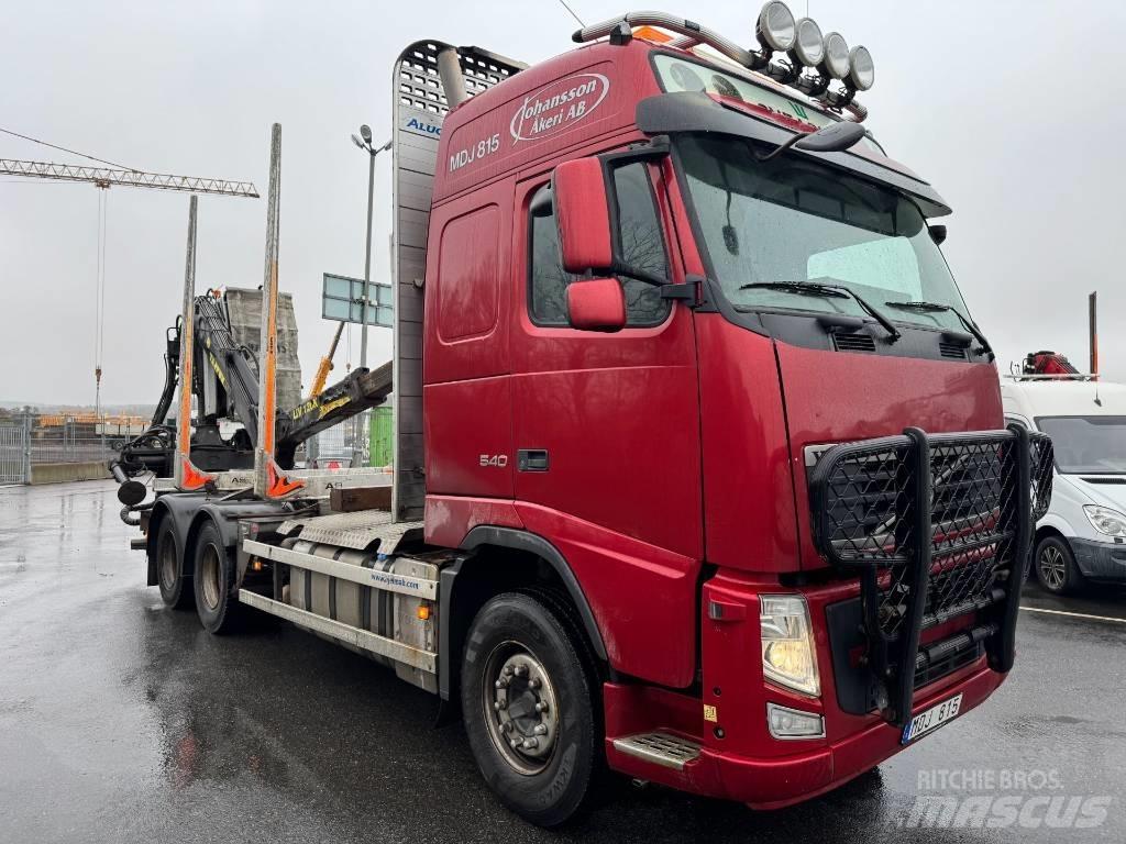 Volvo FH 540 Vozy na přepravu kmenů