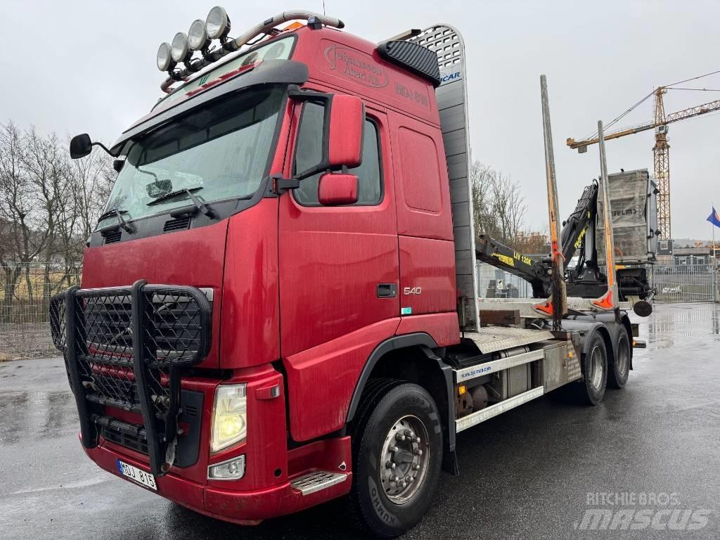 Volvo FH 540 Vozy na přepravu kmenů
