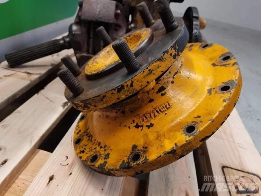 JCB 408 ZX wheelhub Pneumatiky, kola a ráfky
