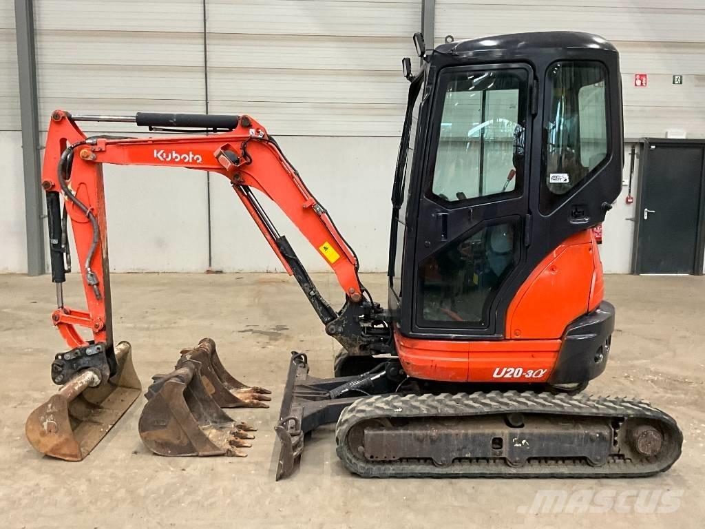 Kubota U 20-3 A Mini rýpadla < 7t