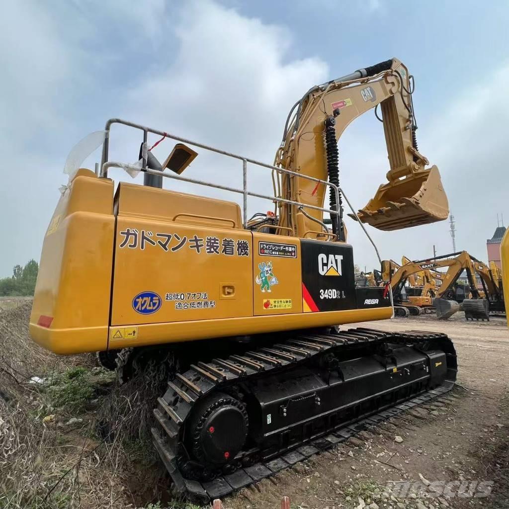 CAT 349 Pásová rýpadla
