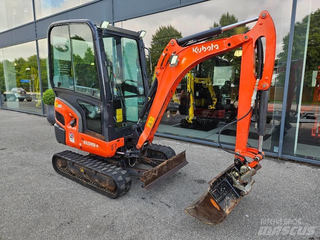 Kubota KX 019-4 Mini rýpadla < 7t