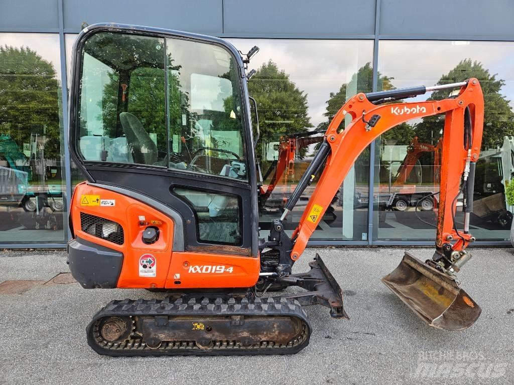 Kubota KX 019-4 Mini rýpadla < 7t