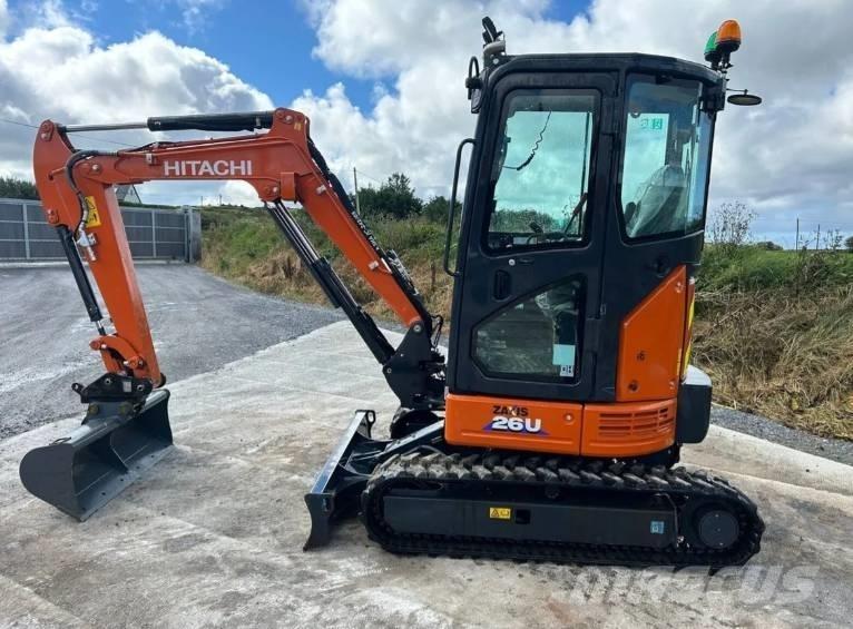 Hitachi Zaxis 26 U Mini rýpadla < 7t