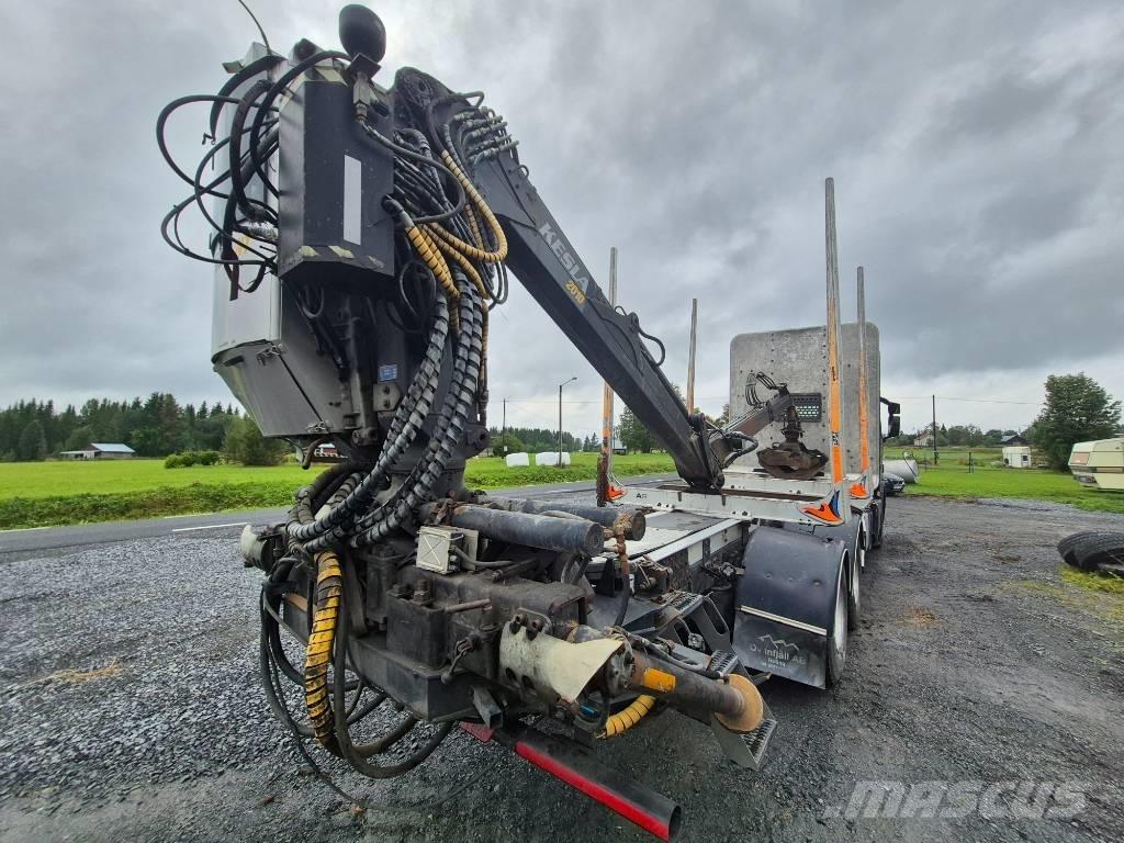 Scania R 650 Vozy na přepravu kmenů