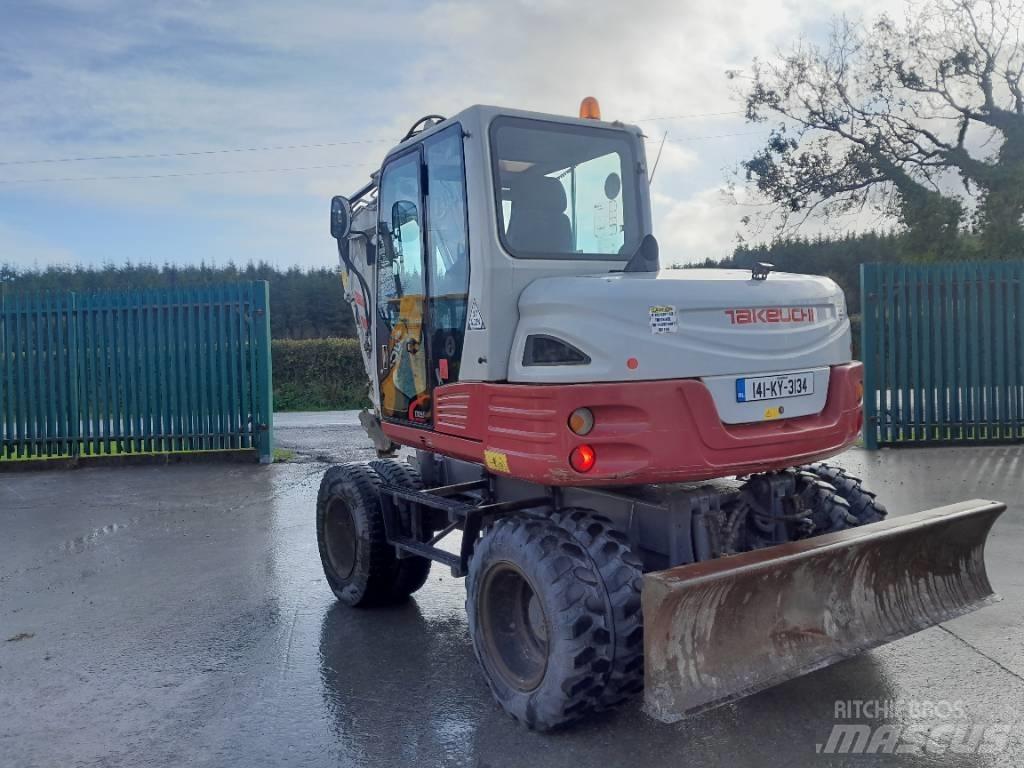 Takeuchi TB 295 W Kolová rýpadla