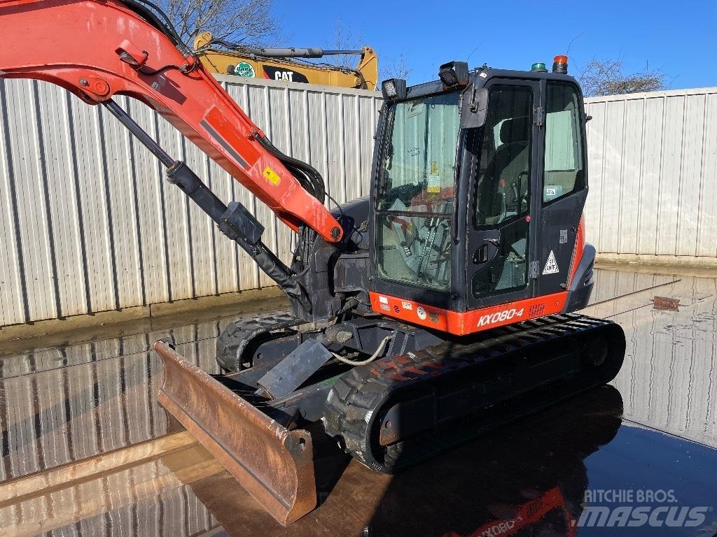Kubota KX 080-4 Midi rýpadla 7t - 12t
