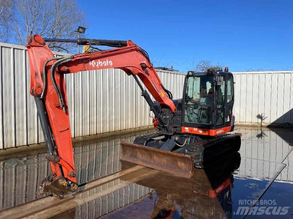 Kubota KX 080-4 Midi rýpadla 7t - 12t