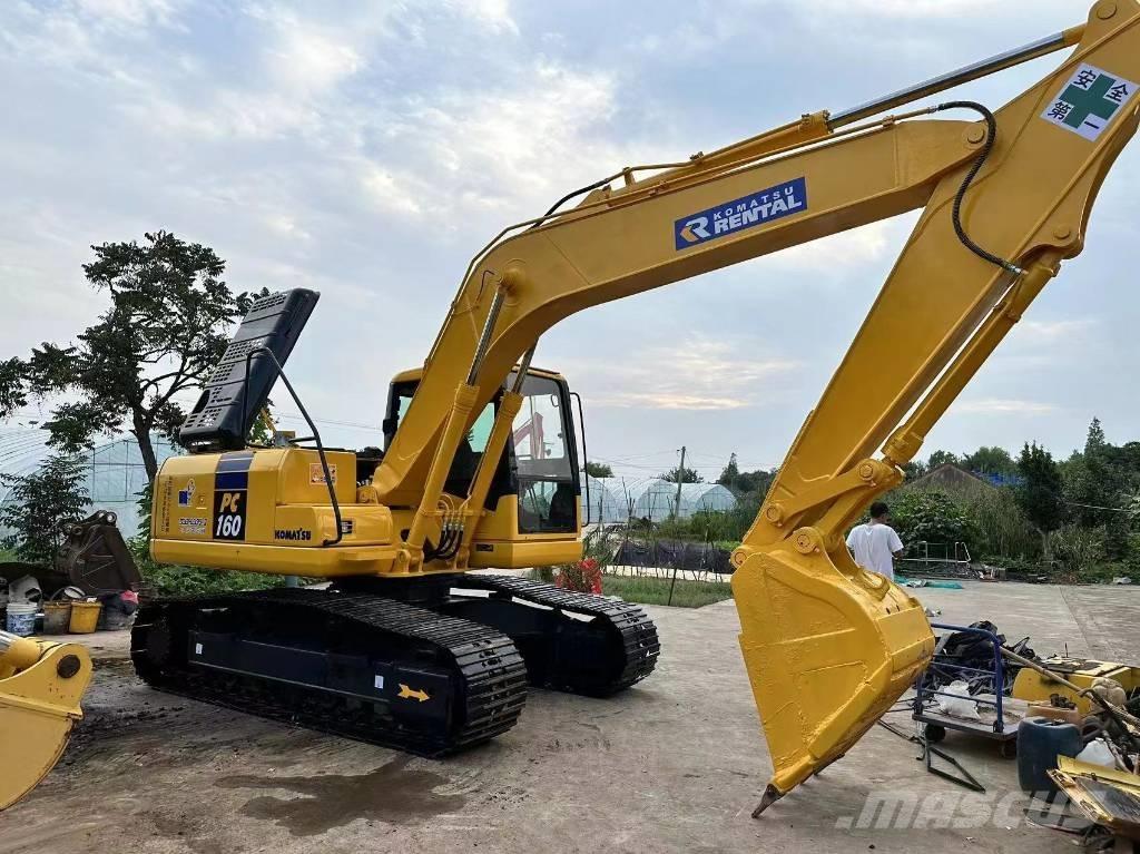 Komatsu PC 160 Pásová rýpadla