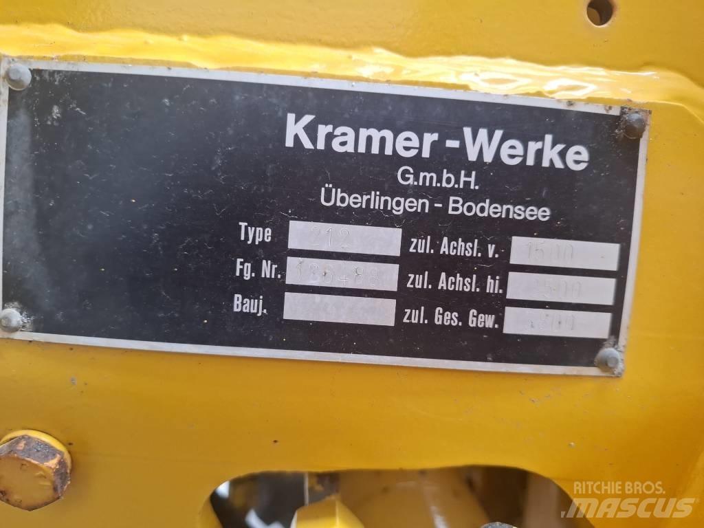 Kramer 212 Kolové nakladače
