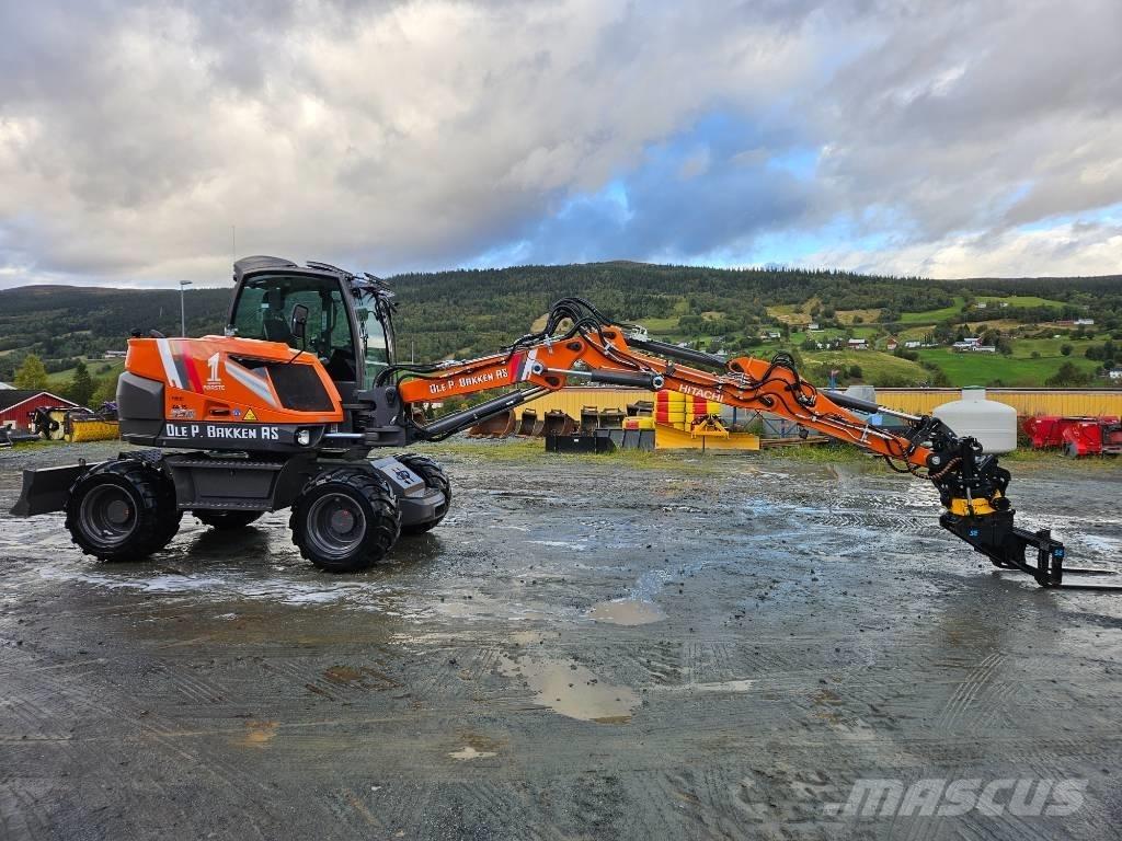 Hitachi ZX 95 W-7 Kolová rýpadla