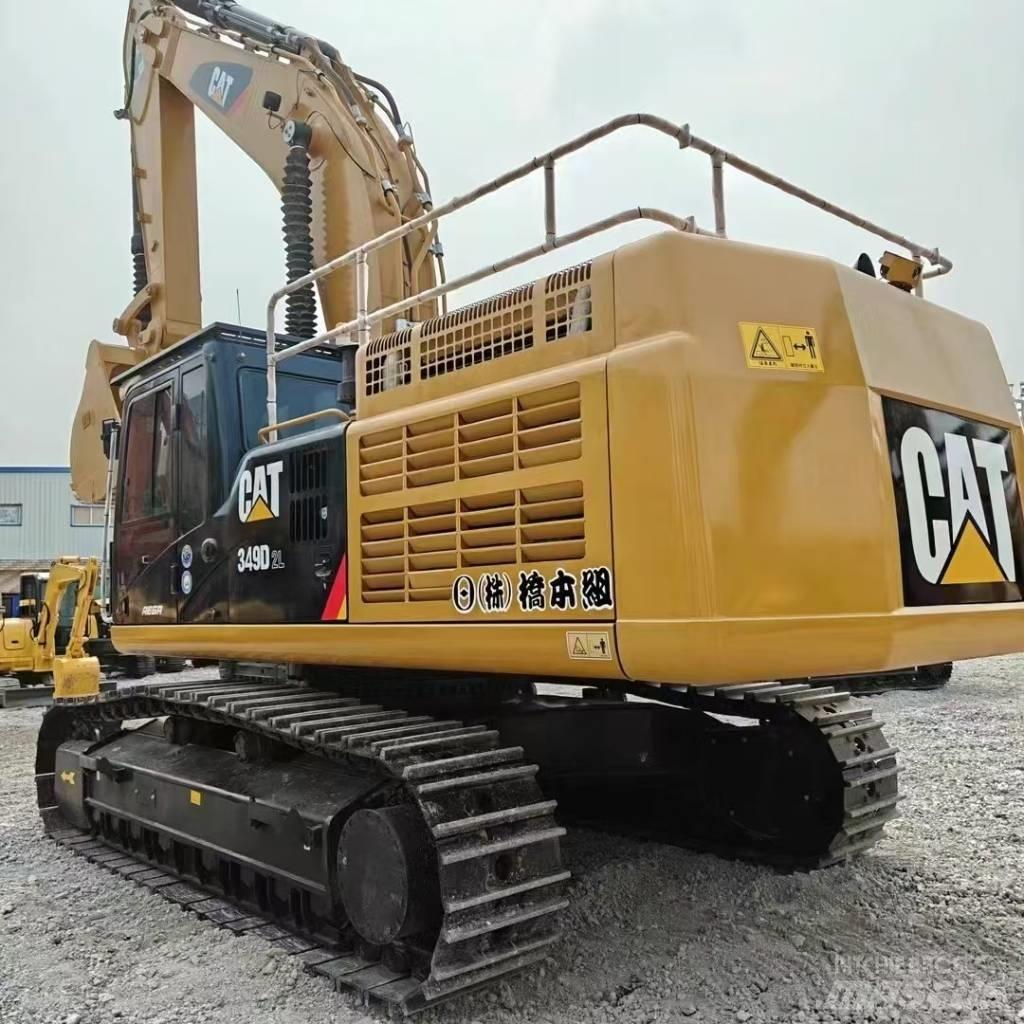 CAT 349D2 Pásová rýpadla