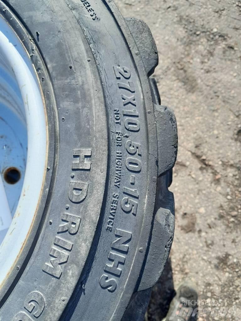 BKT 27x10,50-15 Hjul Pneumatiky, kola a ráfky