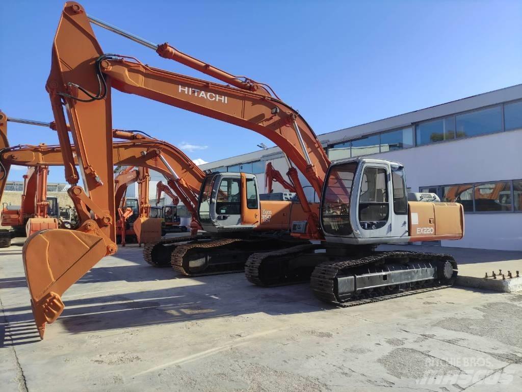 Hitachi EX 220-5 Pásová rýpadla