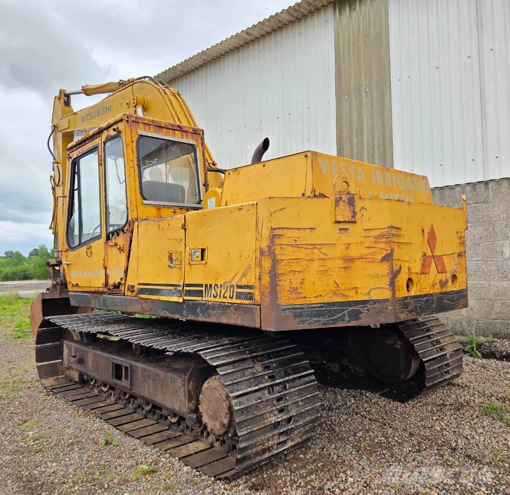 Mitsubishi MS 120 Pásová rýpadla