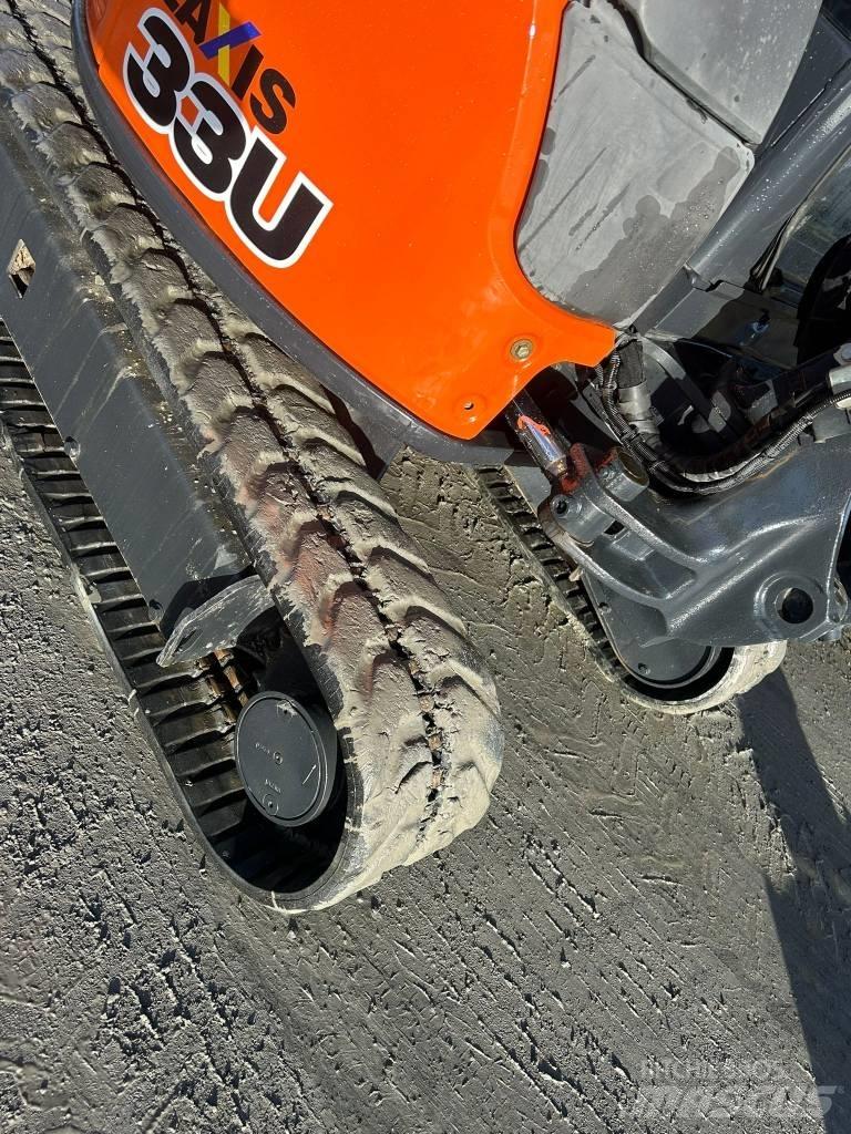Hitachi ZX 33 U-5 Mini rýpadla < 7t