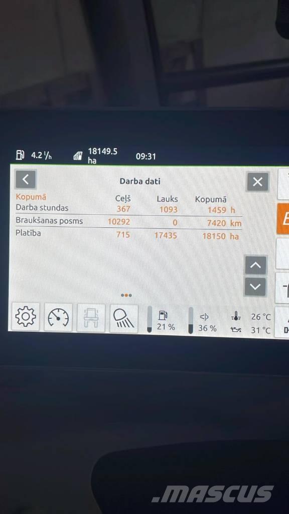 Amazone Pantera 4504 Aplikátory tekutých hnojiv