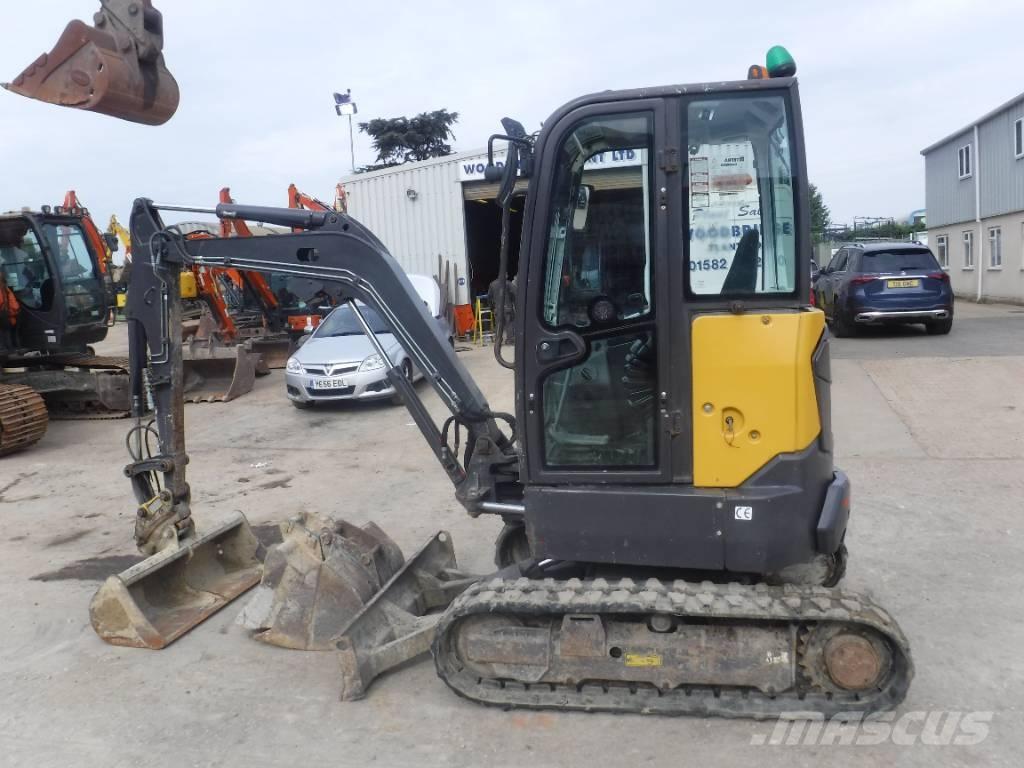 Volvo ECR 25 D Mini rýpadla < 7t