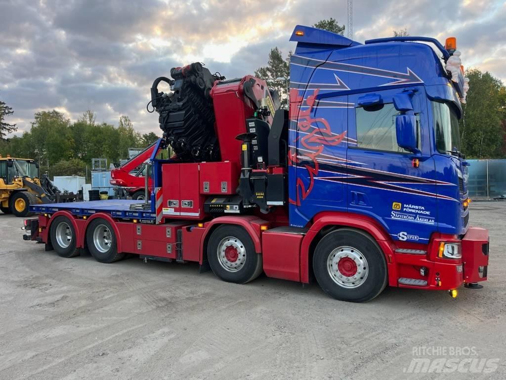 Scania R 560 Autojeřáby, hydraulické ruky