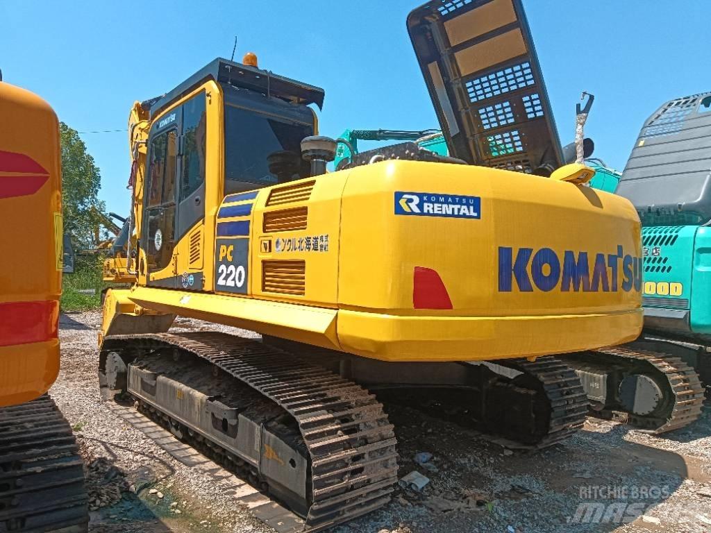 Komatsu PC 220 Pásová rýpadla