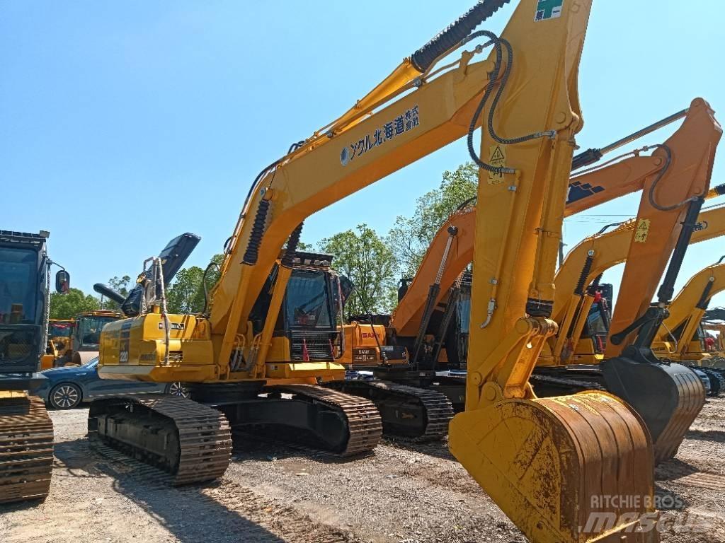 Komatsu PC 220 Pásová rýpadla