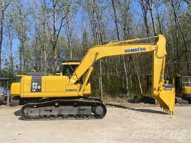 Komatsu PC160-7 Pásová rýpadla