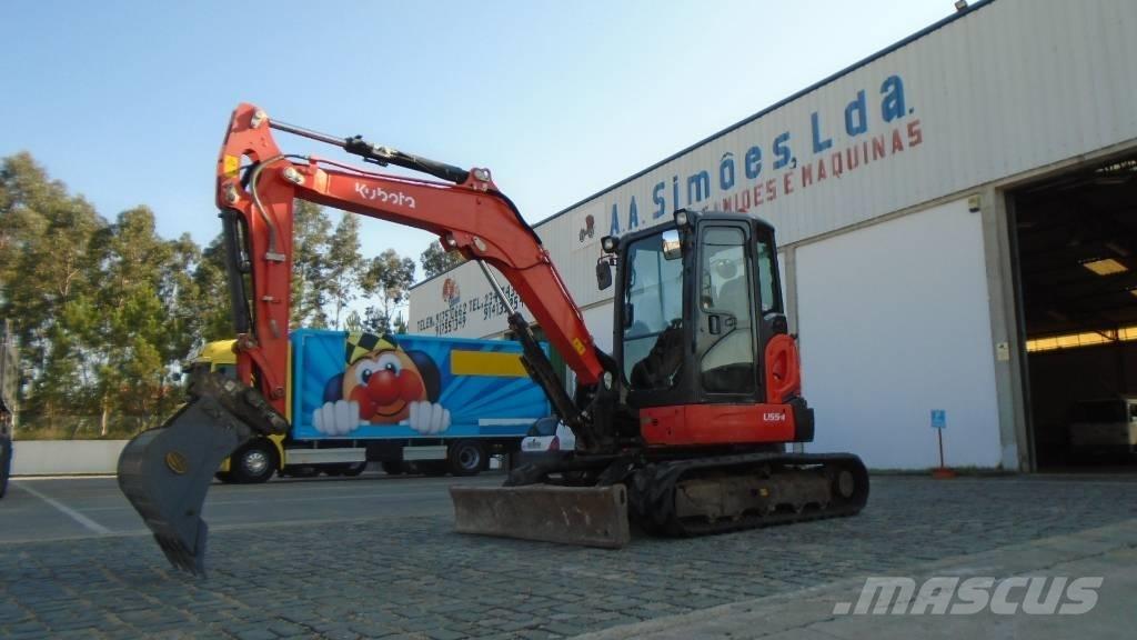 Kubota U 55-4 Mini rýpadla < 7t