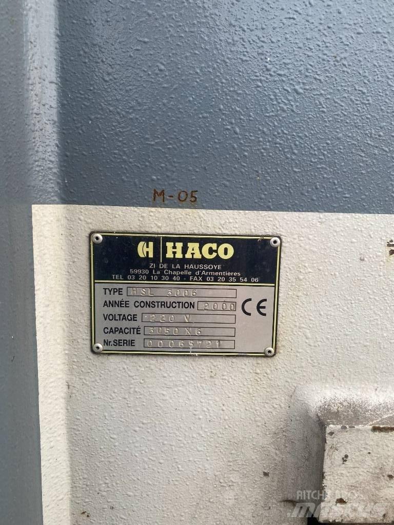  guillotine haco 3006 Svářecí stroje
