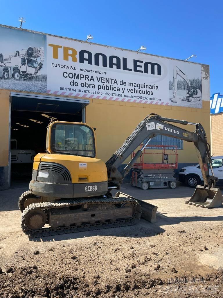 Volvo ECR 88 Midi rýpadla 7t - 12t