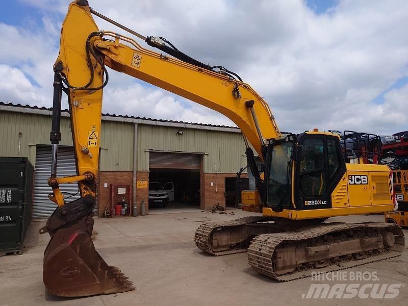 JCB 220X CL Pásová rýpadla