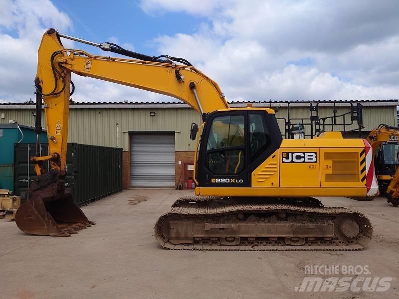 JCB 220X CL Pásová rýpadla