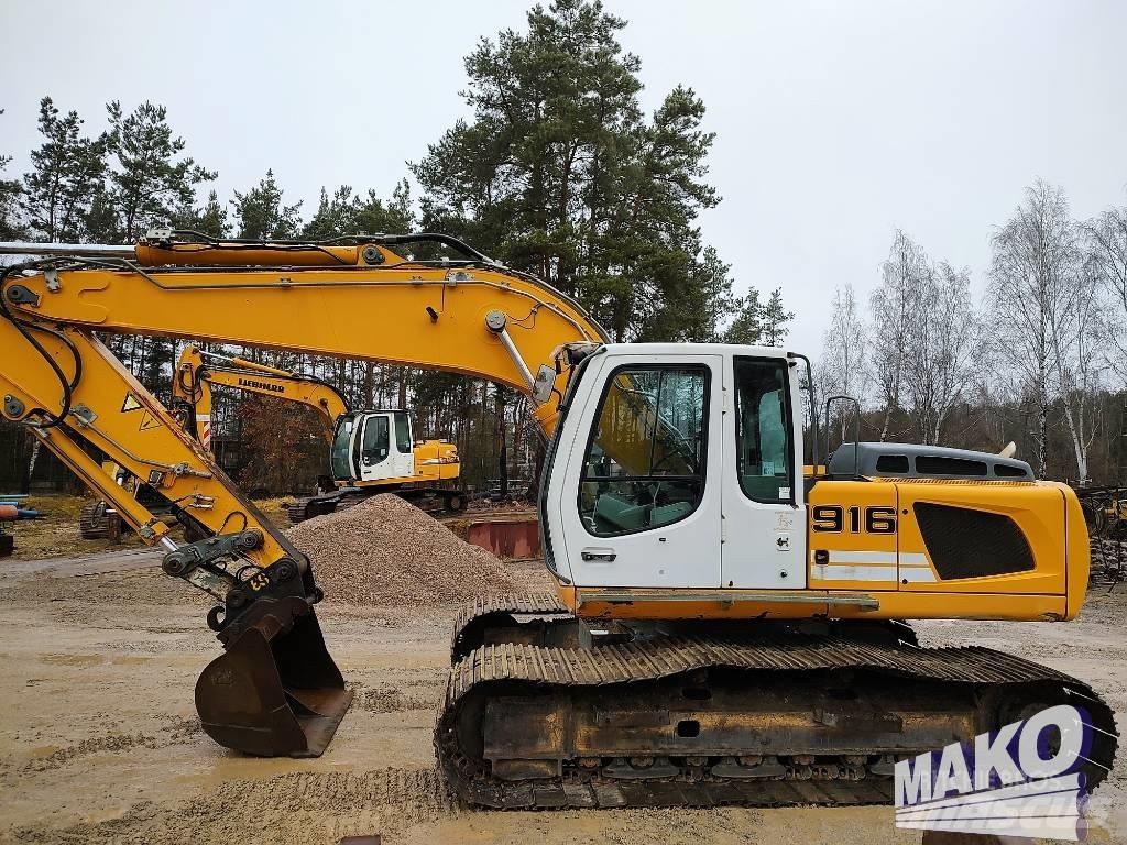 Liebherr R 916 Pásová rýpadla