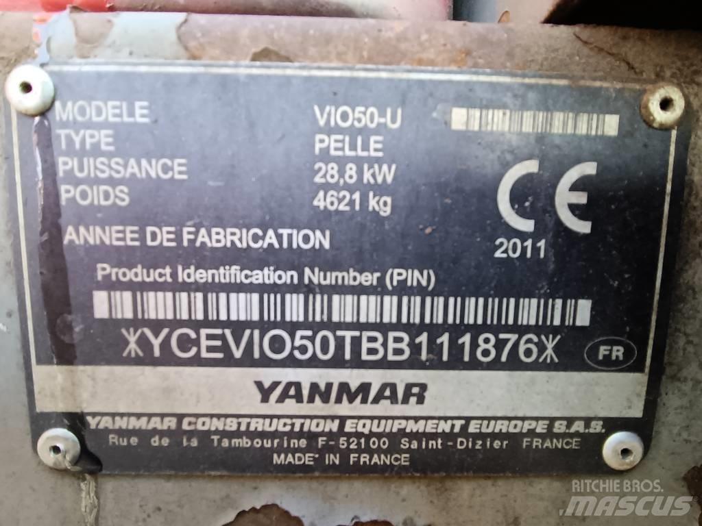 Yanmar Vio 50 Mini rýpadla < 7t
