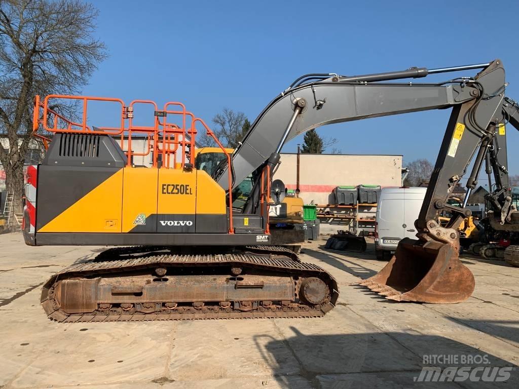 Volvo EC 250 EL Pásová rýpadla