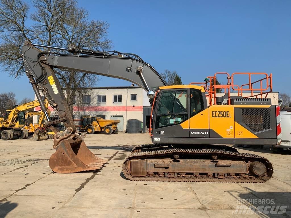 Volvo EC 250 EL Pásová rýpadla