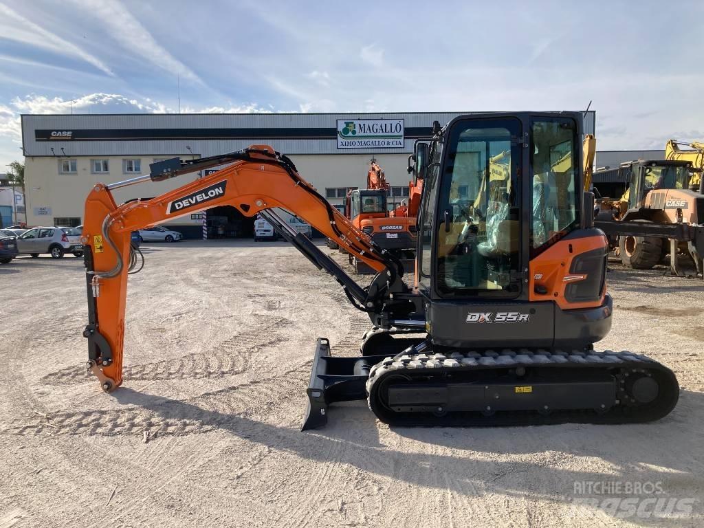 Develon DX 55 R-7 Mini rýpadla < 7t