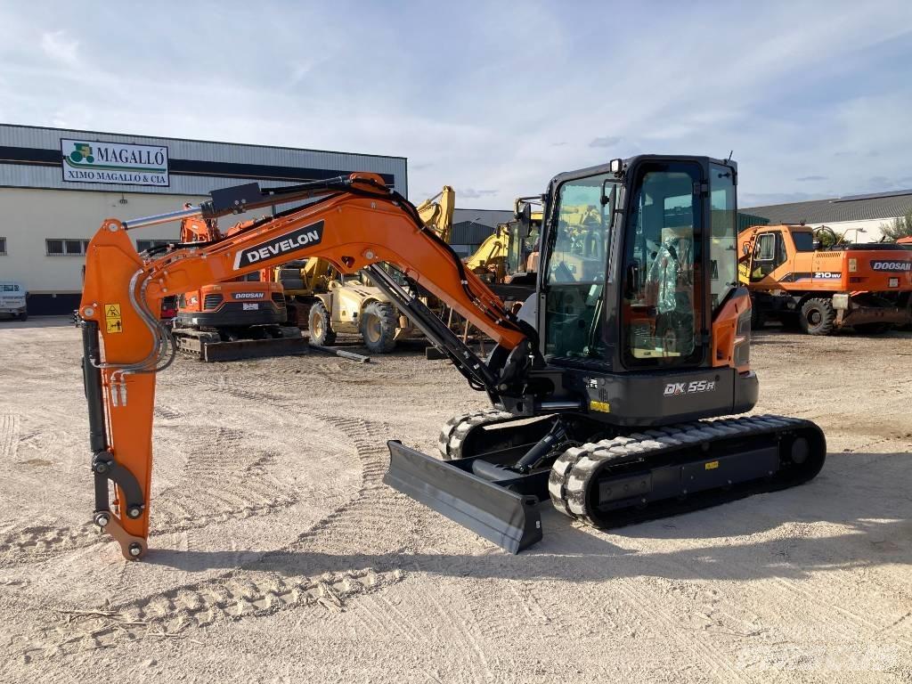 Develon DX 55 R-7 Mini rýpadla < 7t