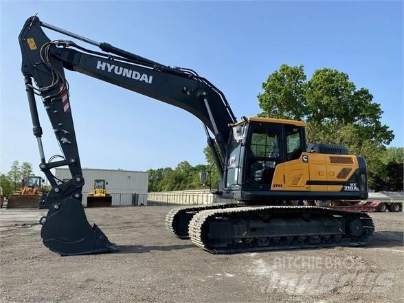 Hyundai Hx210AL Pásová rýpadla