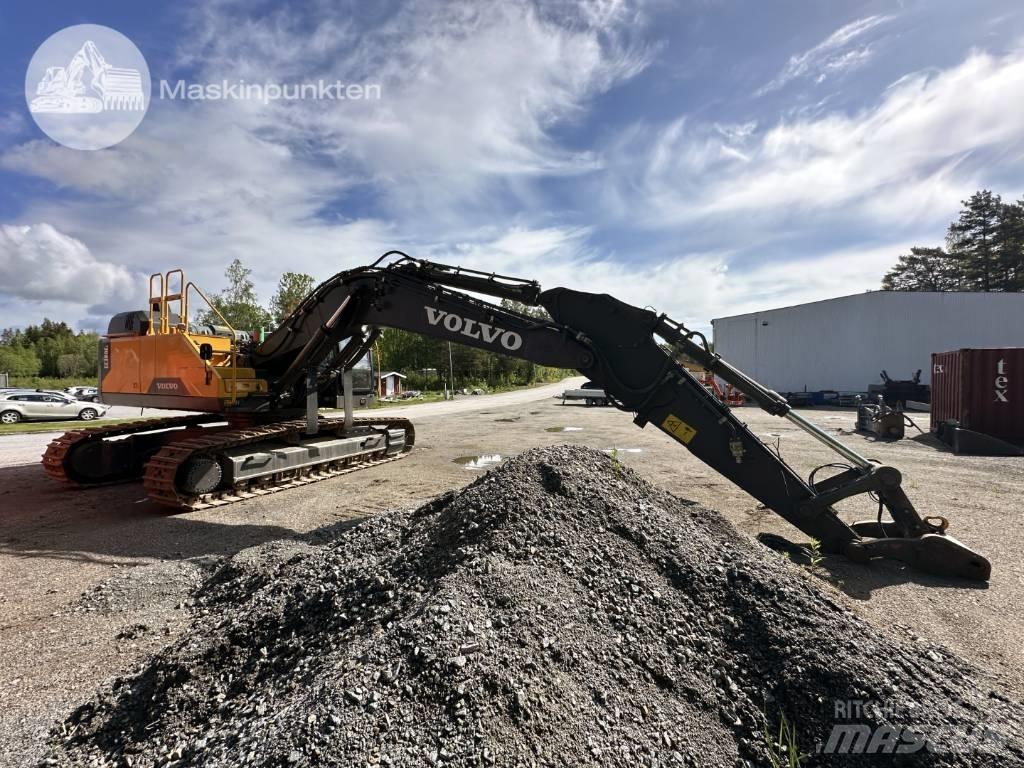 Volvo EC 380 EL Pásová rýpadla