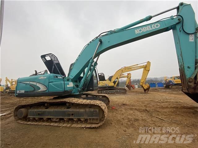 Kobelco SK200 Pásová rýpadla