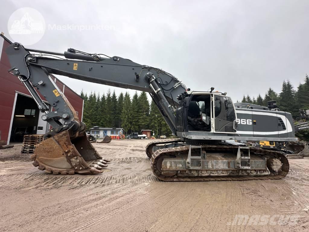 Liebherr R 966 HD Pásová rýpadla