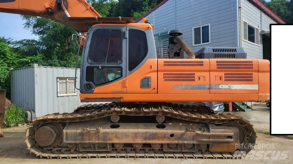 Doosan DX 380 LC-3 Pásová rýpadla