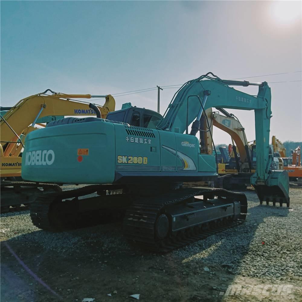 Kobelco SK260D Pásová rýpadla