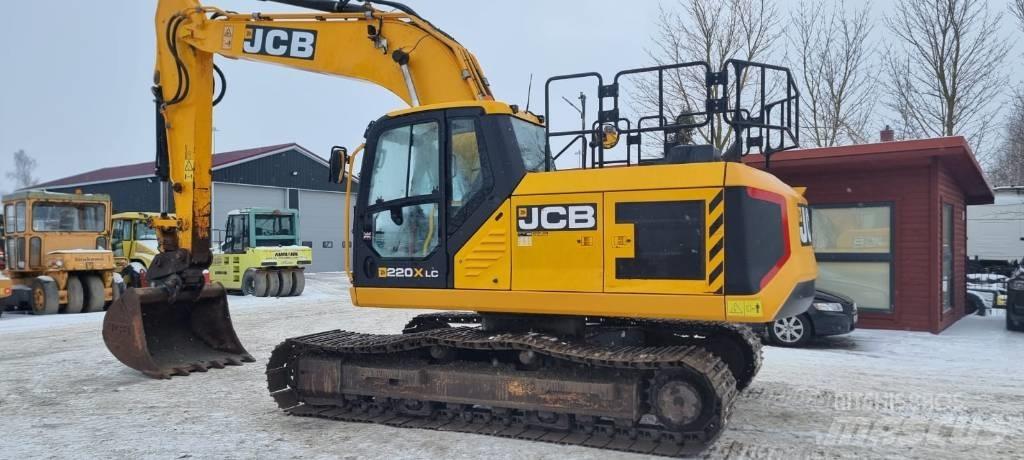 JCB 220 XL Pásová rýpadla