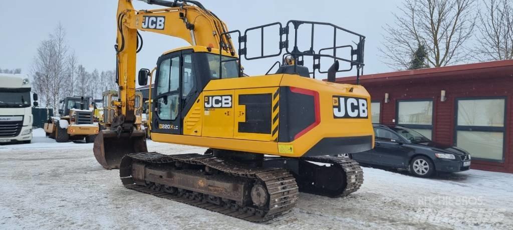 JCB 220 XL Pásová rýpadla
