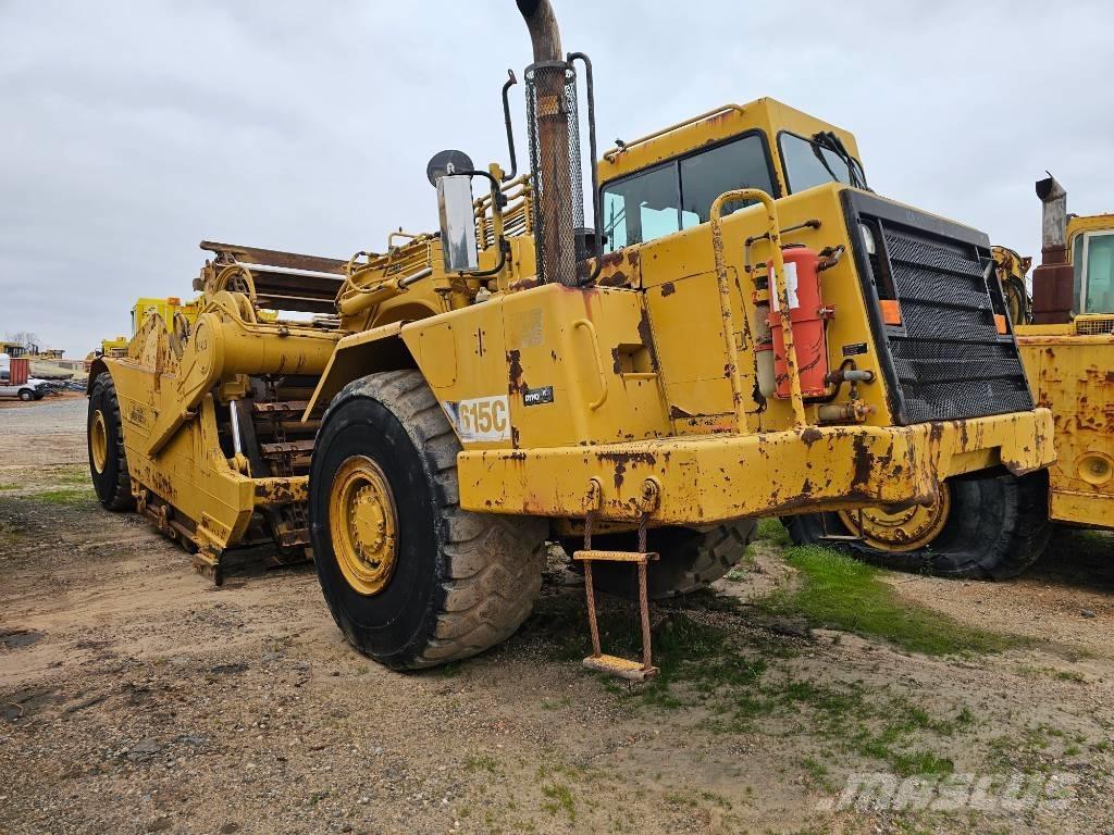 CAT 615 C II Skrejpry