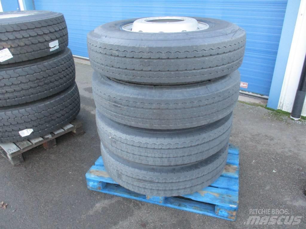Michelin XZA 12x22,5 Pneumatiky, kola a ráfky